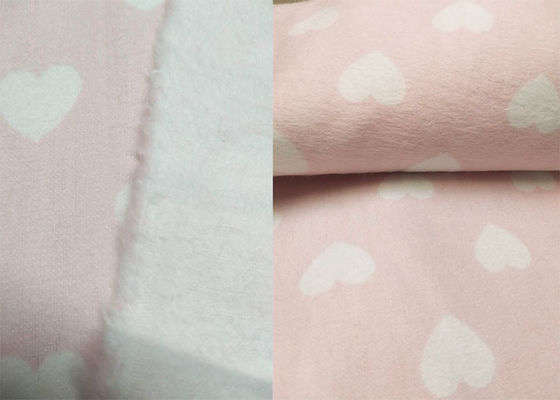 Double Twill Serge Cotton Flannel Material 130gsm For Pajama Causual Wear