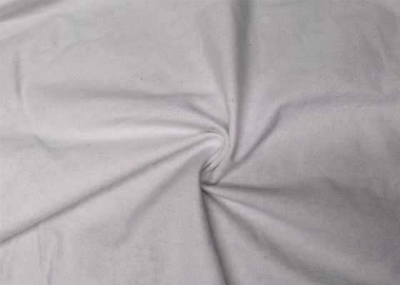 White 100% Cotton Flannel Fabric Print For Bedding And Cover