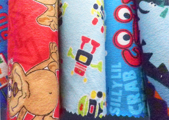 Soft Hand Feeling Cotton Flannel Cloth Baby Flannel Fabric