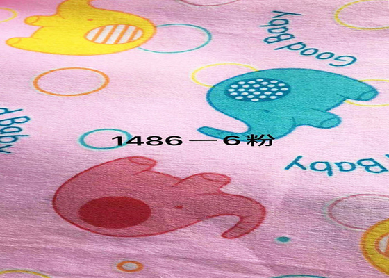 Soft Hand Feeling Cotton Flannel Cloth Baby Flannel Fabric