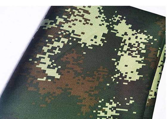 Woven Ripstop Camouflage Fabric Polyester 50% Cotton 50%