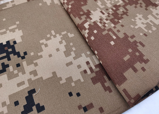 Woven Ripstop Camouflage Fabric Polyester 50% Cotton 50%